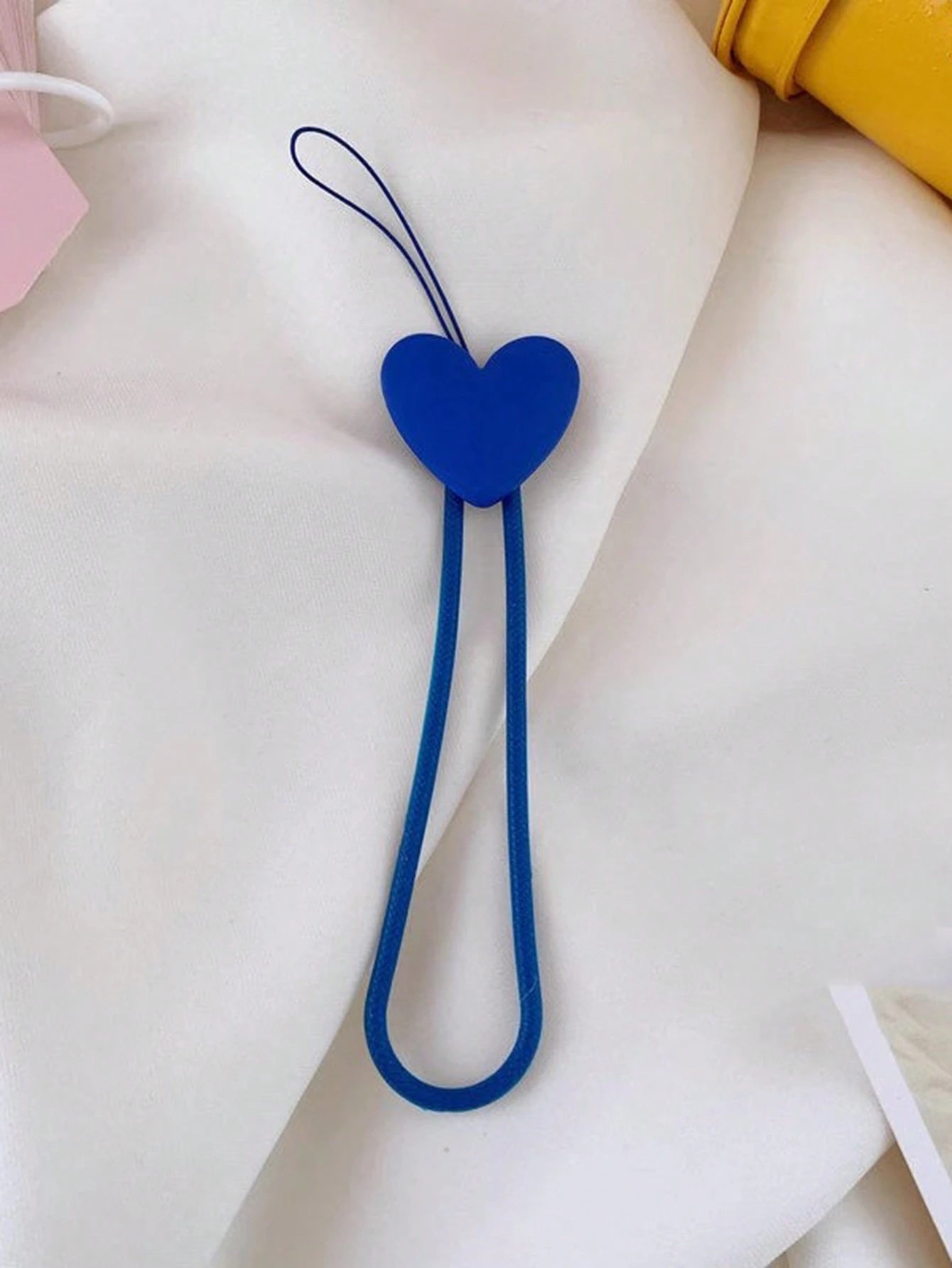Heart Shaped Silicone Minimalist Luxury Niche Casual Versatile Phone Lanyard Gifts For Mother, Family, Friends, Birthday, Holiday Phone Charm, Phone Chain