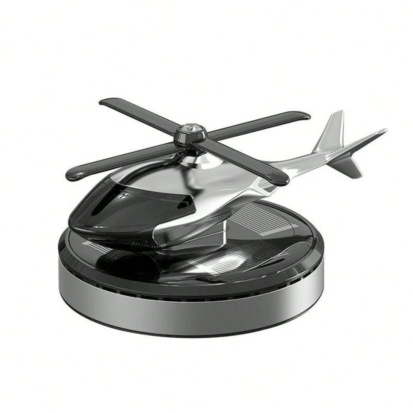 Helicopter Shaped Car Air Fresheners, Solar Helicopter Car Aromatherapy, Rotating Solar Powered Car Freshener For Car Decor, Car Interior Dashboard Decoration, Car Interior Decor, Universal Car Interi
