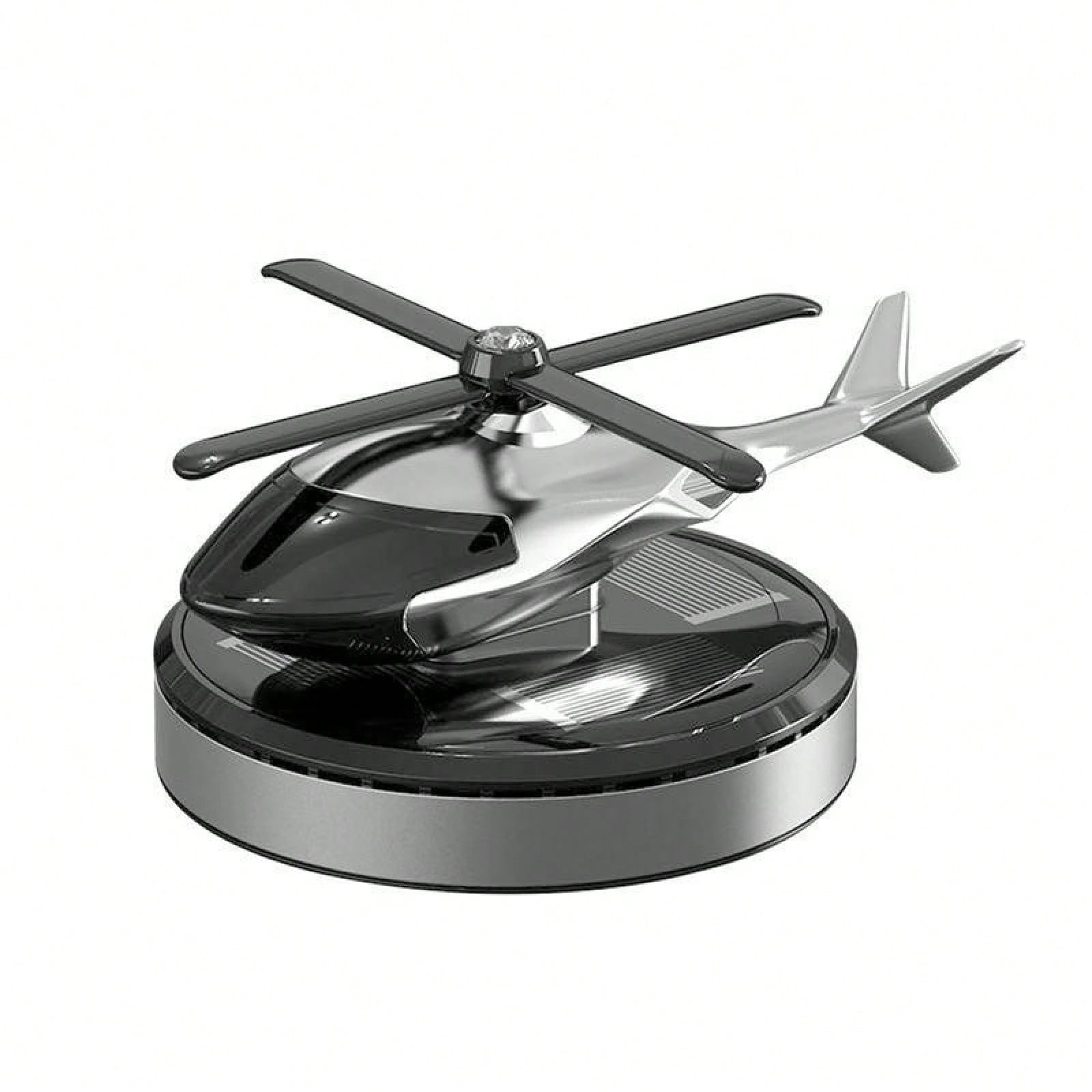 Helicopter Shaped Car Air Fresheners, Solar Helicopter Car Aromatherapy, Rotating Solar Powered Car Freshener For Car Decor, Car Interior Dashboard Decoration, Car Interior Decor, Universal Car Interi