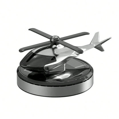 Helicopter Shaped Car Air Fresheners, Solar Helicopter Car Aromatherapy, Rotating Solar Powered Car Freshener For Car Decor, Car Interior Dashboard Decoration, Car Interior Decor, Universal Car Interi