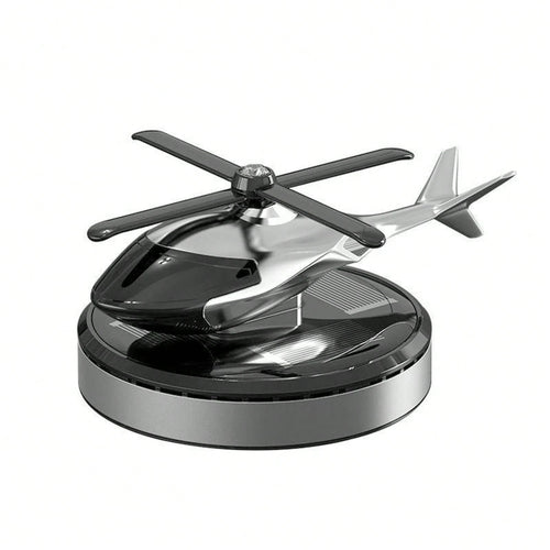 Helicopter Shaped Car Air Fresheners, Solar Helicopter Car Aromatherapy, Rotating Solar Powered Car Freshener For Car Decor, Car Interior Dashboard Decoration, Car Interior Decor, Universal Car Interi