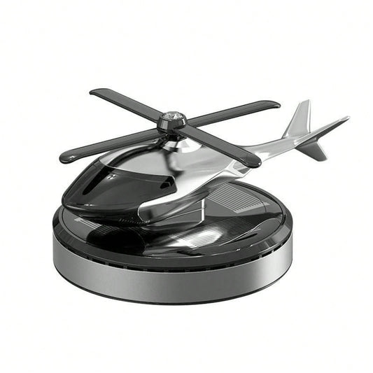 Helicopter Shaped Car Air Fresheners, Solar Helicopter Car Aromatherapy, Rotating Solar Powered Car Freshener For Car Decor, Car Interior Dashboard Decoration, Car Interior Decor, Universal Car Interi