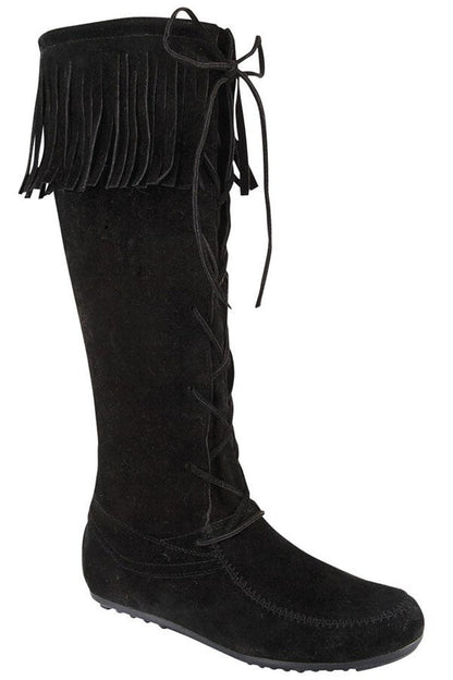 High Boots with Fringe
