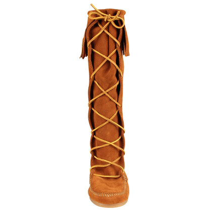 High Boots with Fringe - costumesandcollectibles
