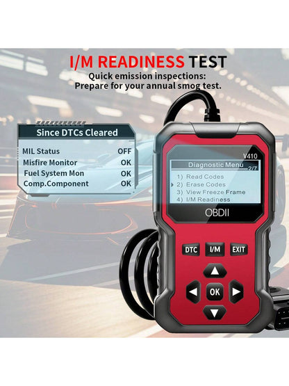 High- End Universal OBD Scanner- Precise Car Engine Fault Code Reader & CAN Diagnostic Device For 1996+ OBD2- Compliant Vehicles, Effortlessly Read And Clear Codes