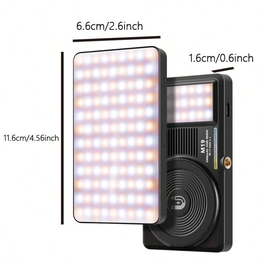 High-Power LED Ring Light With 3 Lighting Modes, USB & Battery Powered, Compatible With IPhone 15/14/13/12/11 Pro Xs, A72/A71/A52/A51, For Smartphones, Cameras, Video Conferencing, Adjustable Clip-On