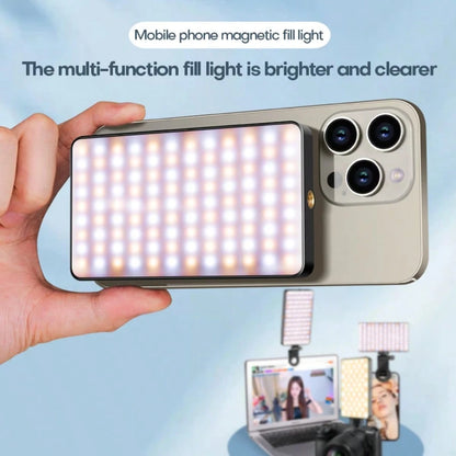 High-Power LED Ring Light With 3 Lighting Modes, USB & Battery Powered, Compatible With IPhone 15/14/13/12/11 Pro Xs, A72/A71/A52/A51, For Smartphones, Cameras, Video Conferencing, Adjustable Clip-On
