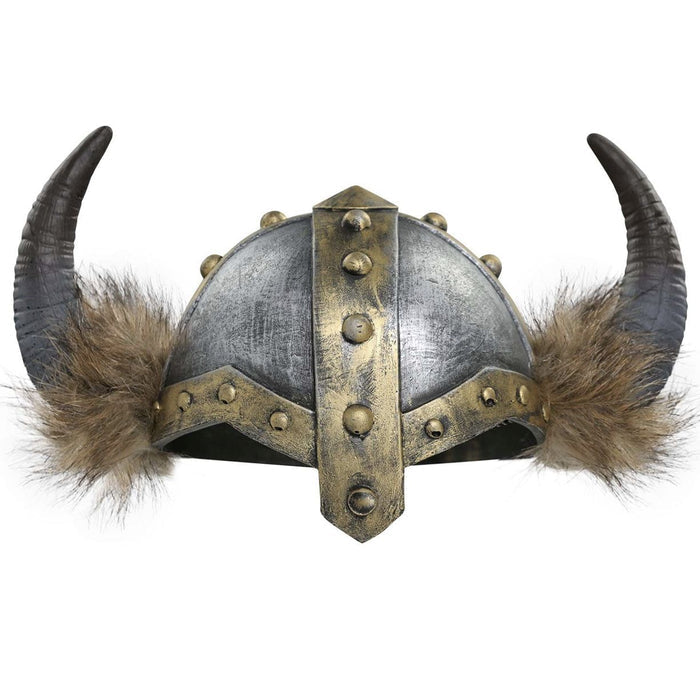 Horned Viking Costume Helmet