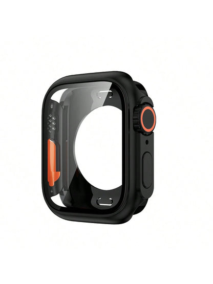 Huastonband Series 11/10/9/8/7/6/5/4/SE 45mm 41mm 44mm 40mm Screen Protector Case, Front And Back Cover Protective Shell