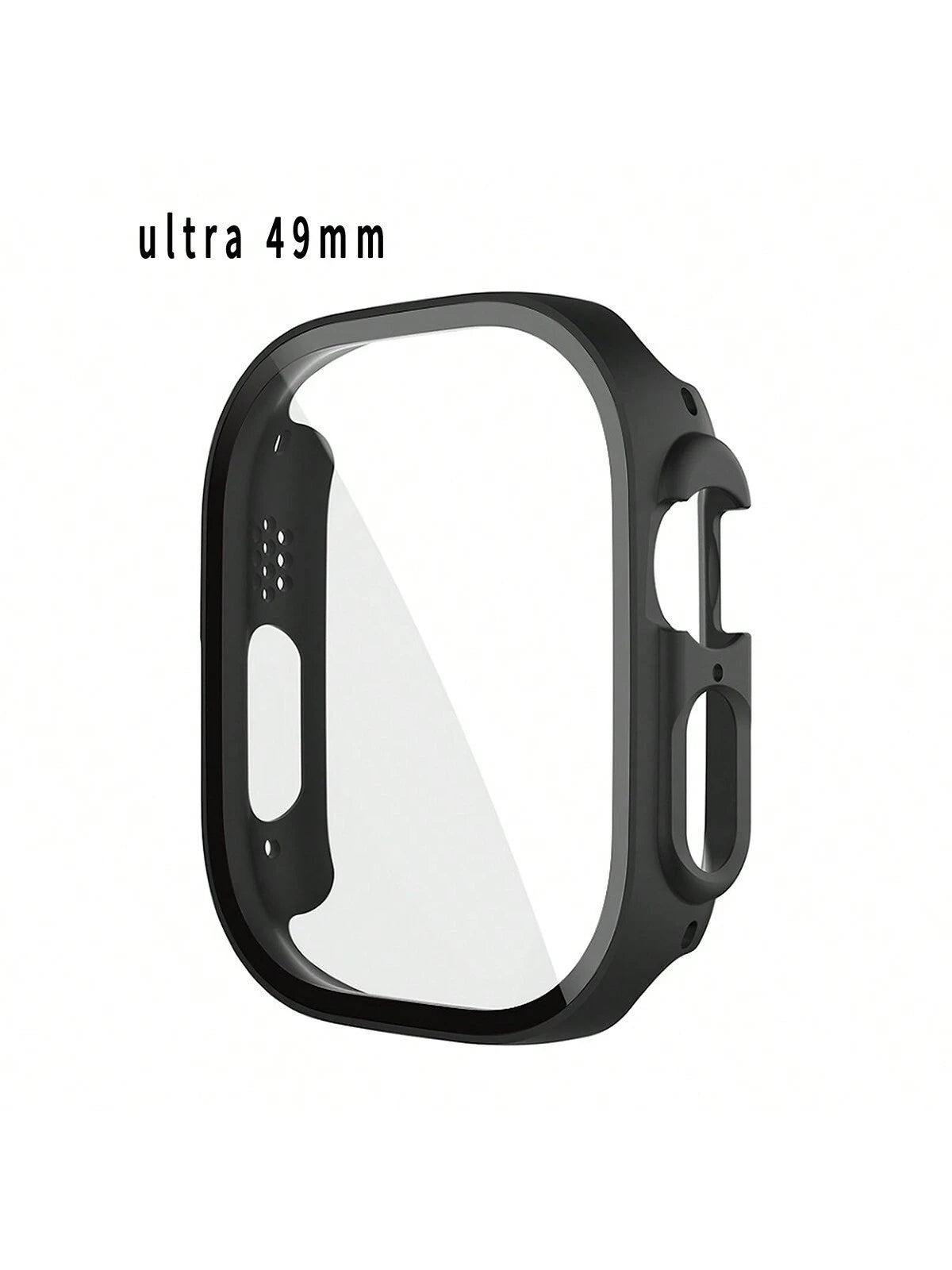 Huastonband Series 11/10/9/8/7/6/5/4/SE 45mm 41mm 44mm 40mm Screen Protector Case, Front And Back Cover Protective Shell