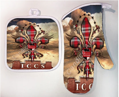 Pot Holder & Oven Mitt Set
