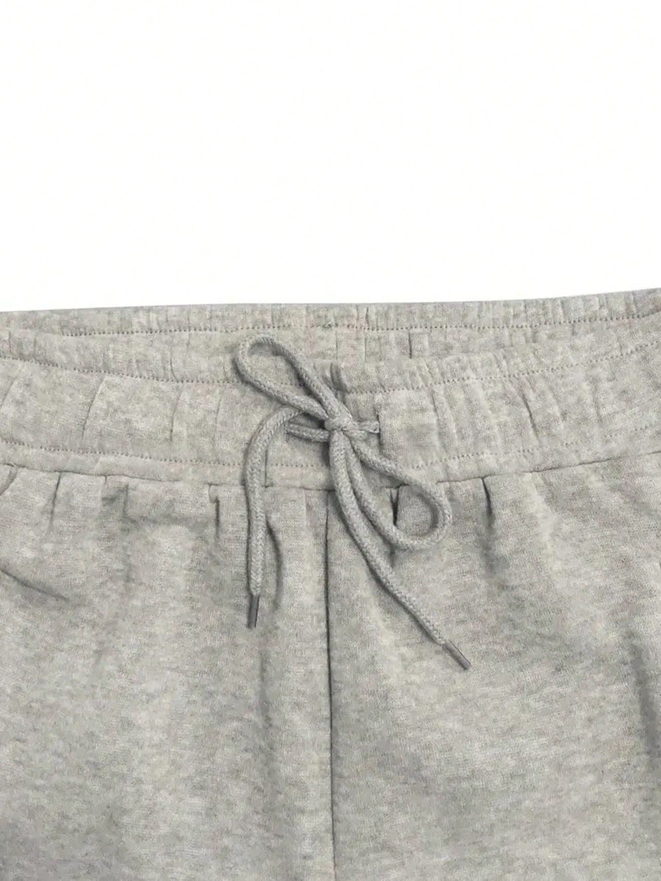 INAWLY Solva Drawstring Waist Slant Pocket Sweatpants Graduation,Back To School Outfits,Graduation,Teacher Outfits For Women,Back To School Fall Cloth For Women