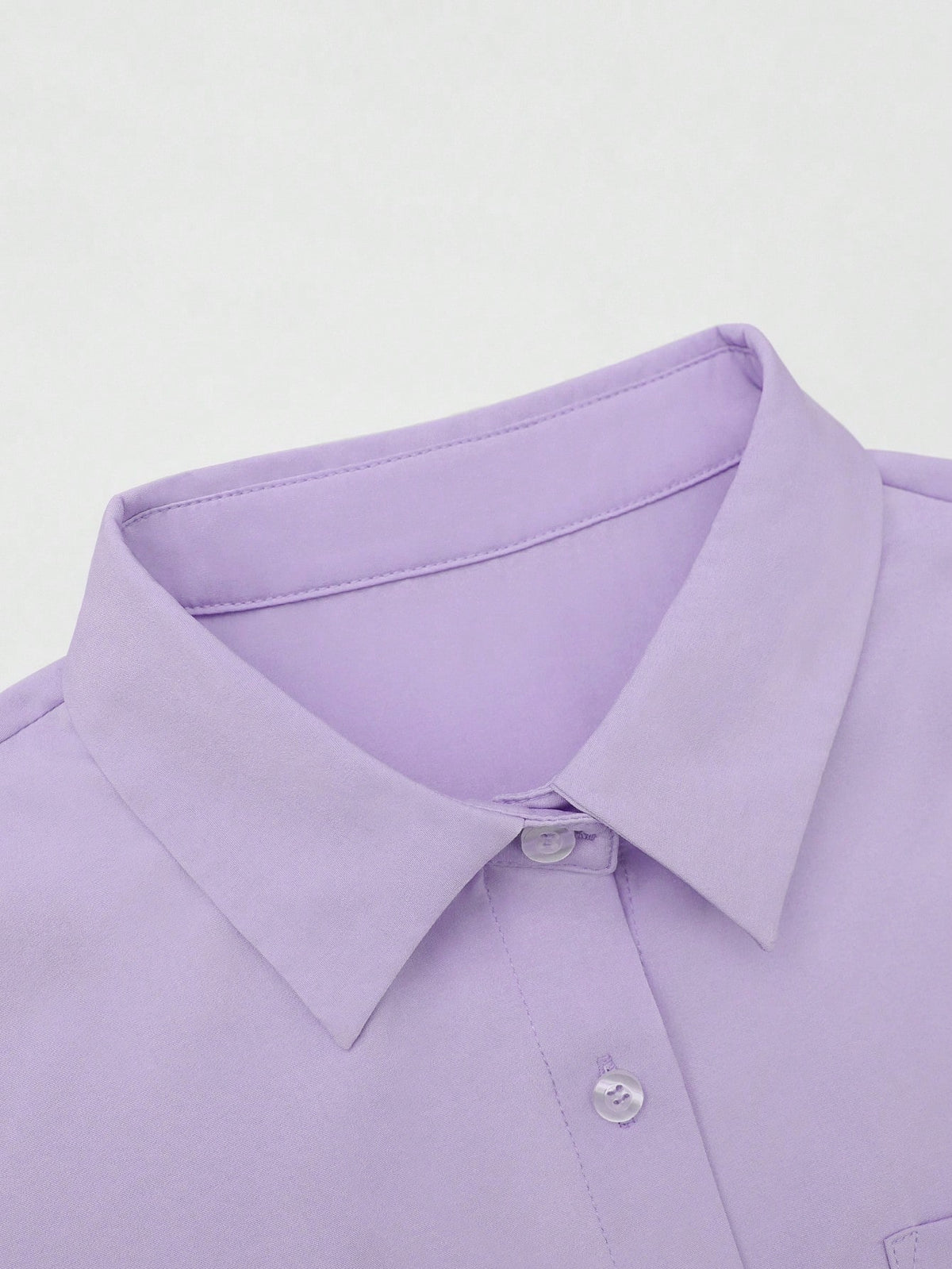 INAWLY Women's Casual Solid Color Long Sleeve Shirt Fall Cloth For Women