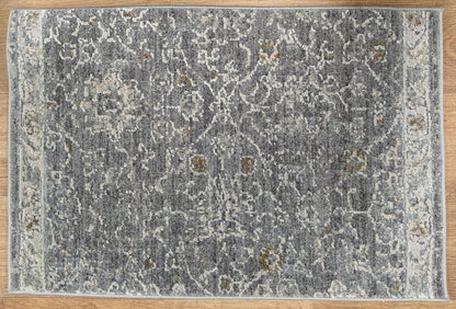 Nourison Stair Runner Infinite Stair Runner IFT57 Grey Tradition Granite 27Inch Width