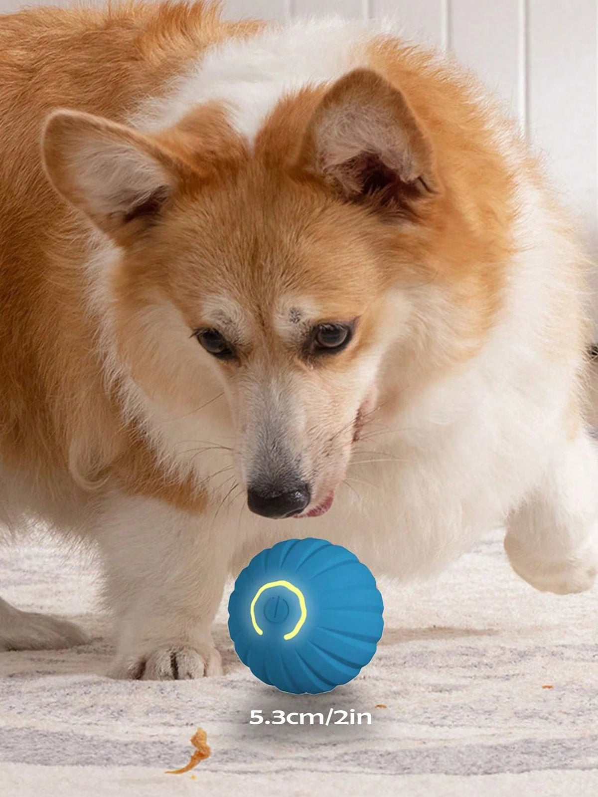 Interactive Dog Ball, Electric Ball Toy, Suitable For Small And Medium Dogs, Smart Dog Toy Ball, Electronic Interactive Pet Toy, Moving Ball, USB Charging, Automatic Movement And Bounce, Puppy Birthda