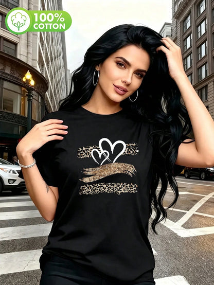 Italian Letter Print, Women's Heavyweight T-Shirt, Made Of Breathable And Comfortable Fabric, Vintage Loose Fit, Suitable For Daily Wear, Street Style, Casual Home Or Thanksgiving Gift, Perfect Choice