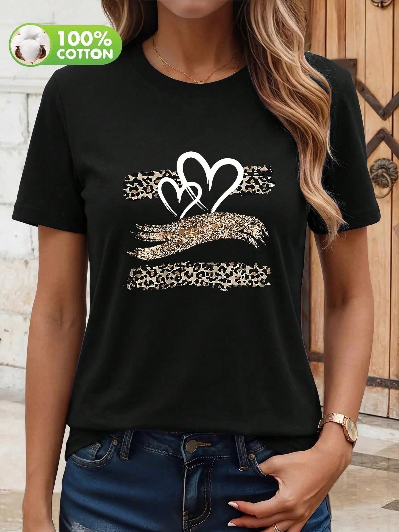 Italian Letter Print, Women's Heavyweight T-Shirt, Made Of Breathable And Comfortable Fabric, Vintage Loose Fit, Suitable For Daily Wear, Street Style, Casual Home Or Thanksgiving Gift, Perfect Choice