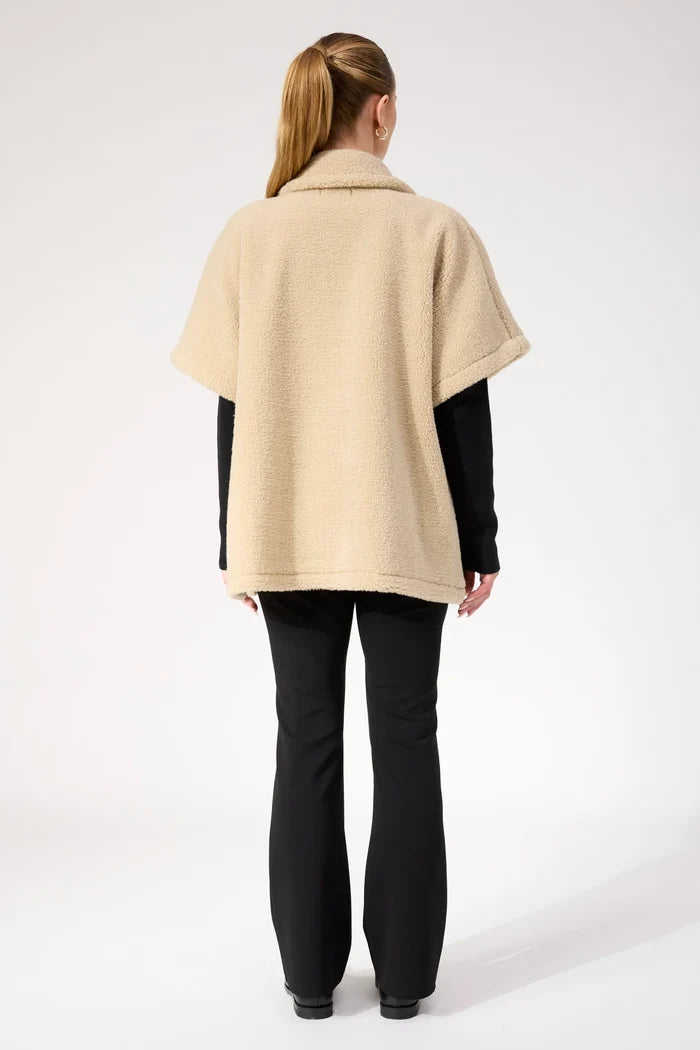 Jackson Oversized Vest - Natural