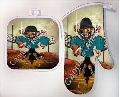 Pot Holder & Oven Mitt Set