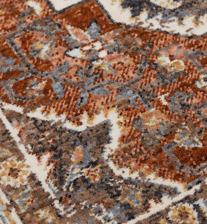 Rug Depot Home Area Rugs Jasper Area Rugs JAS736 Rust in 8 Sizes Hand Washed and Hand Finished