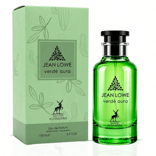 Jean Lowe Verde Aura Eau De Parfum Spray 100ml (3.4 Oz) By Maison Alhambra