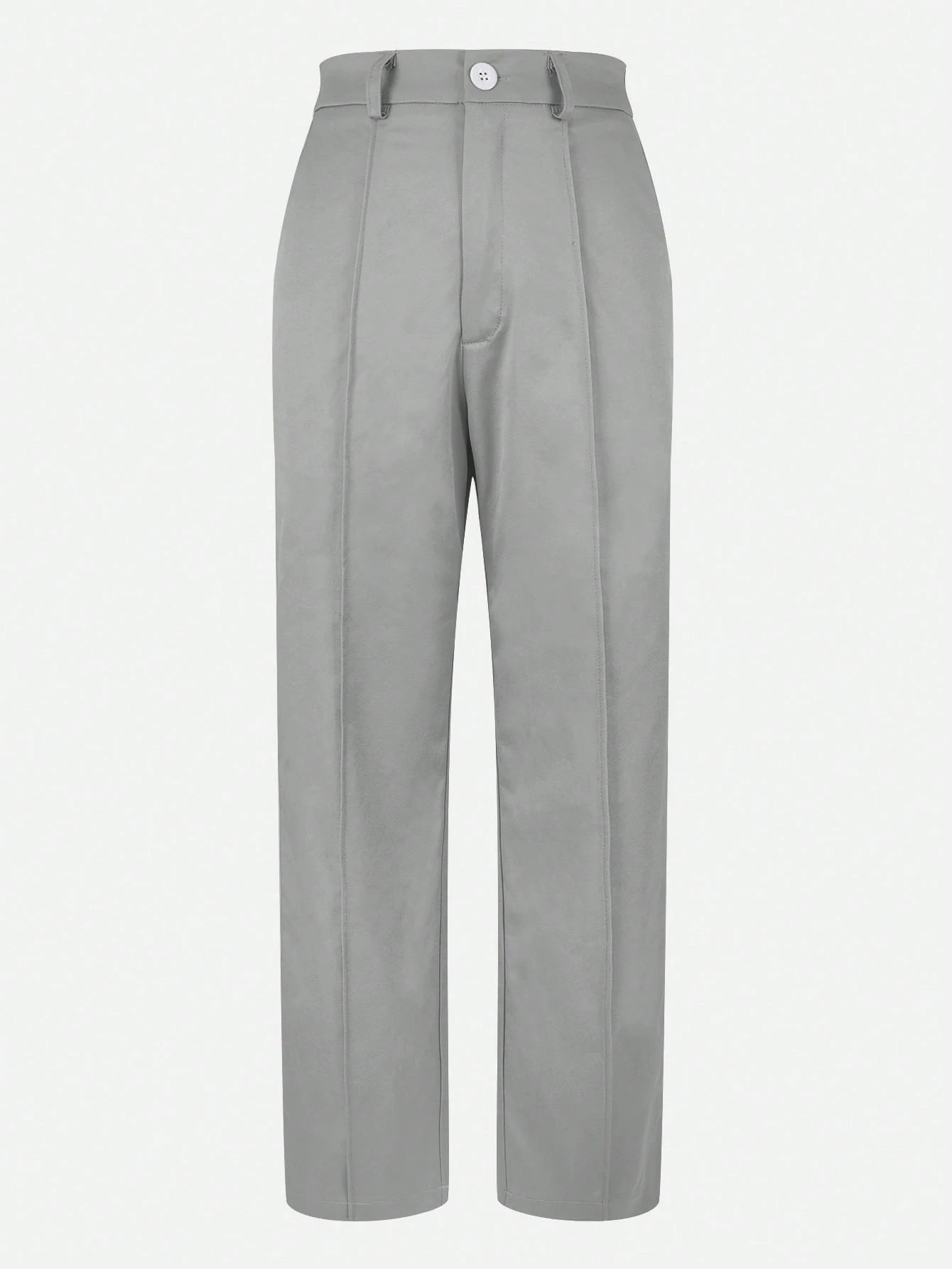 Jisfaneya Women's (No Belt) Solid-Color Pants With Side Pockets And Zippers-Elegant And Casual For The Office And Commute