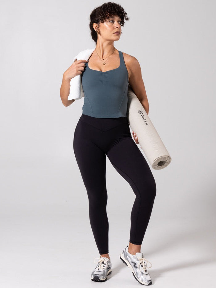 Karma Crop - Enchanted Teal