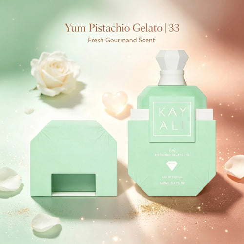 KAYALI Yum Pistachio Gelato 33 Intense Eau De Parfum Spray Unisex EDP 1.7oz/50ml Perfume Long Lasting Suitable For Birthday,Party,Office,Gift Long Lasting Women's Fragrance Long Lasting Fragrance, Smo