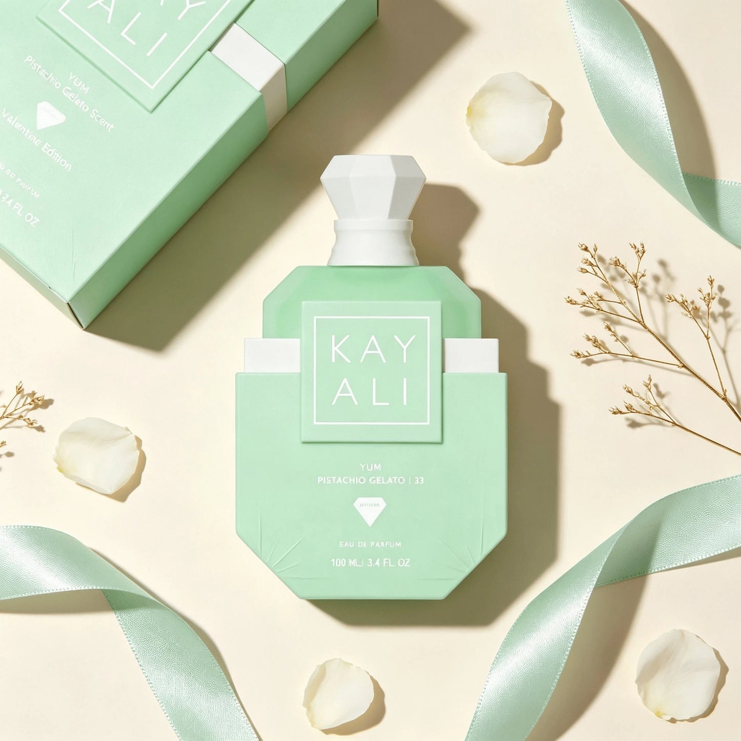 KAYALI Yum Pistachio Gelato 33 Intense Eau De Parfum Spray Unisex EDP 1.7oz/50ml Perfume Long Lasting Suitable For Birthday,Party,Office,Gift Long Lasting Women's Fragrance Long Lasting Fragrance, Smo