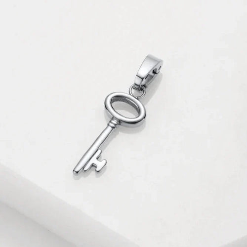 Key Charm - Silver