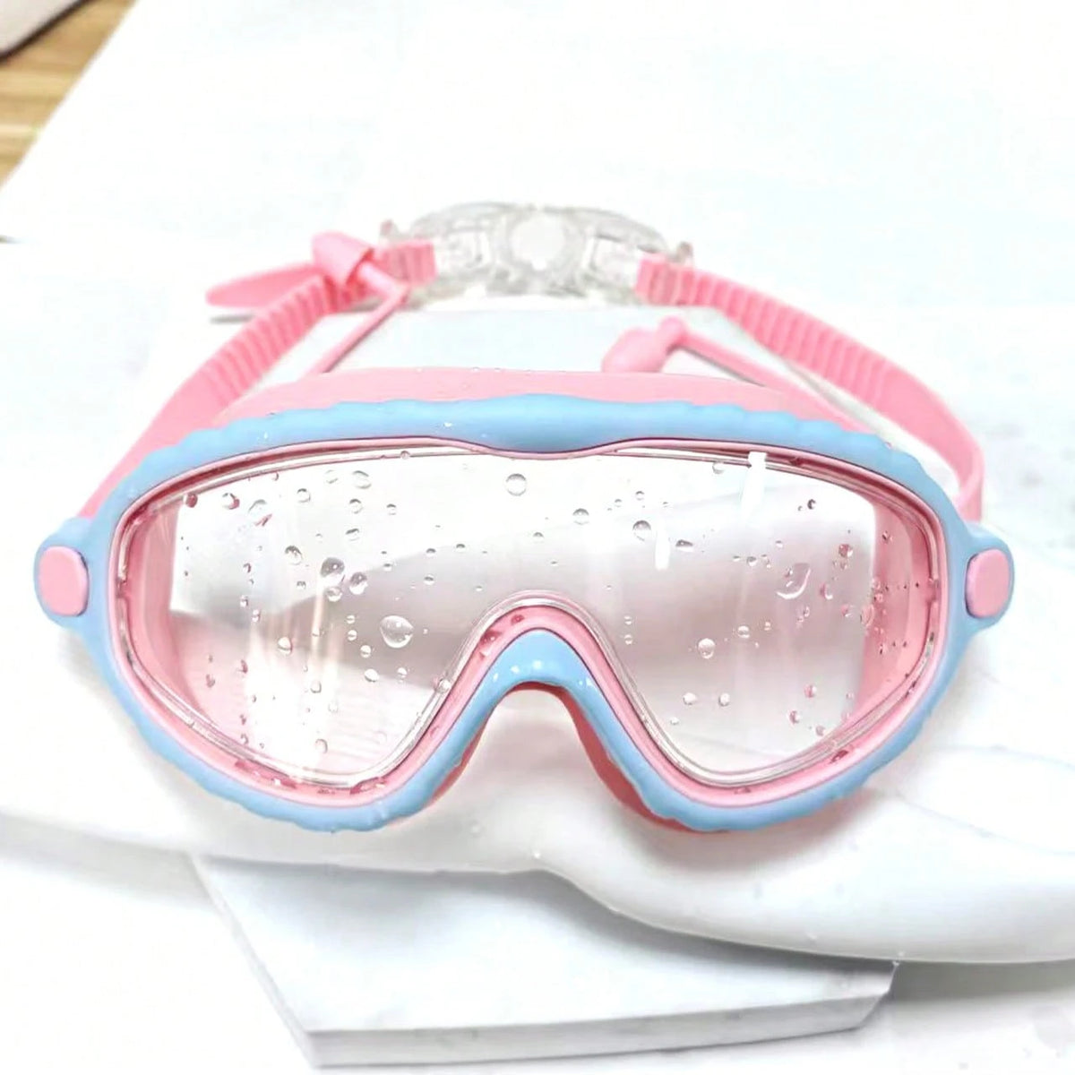 Kids Large Frame HD Anti-Fog Swimming Goggles Kids Outdoor Swimming Gear, Back To School