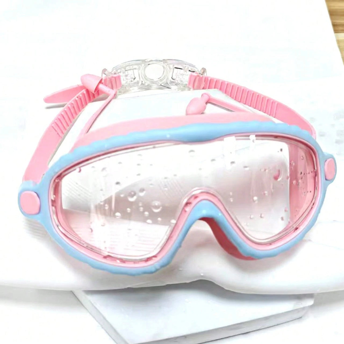 Kids Large Frame HD Anti-Fog Swimming Goggles Kids Outdoor Swimming Gear, Back To School