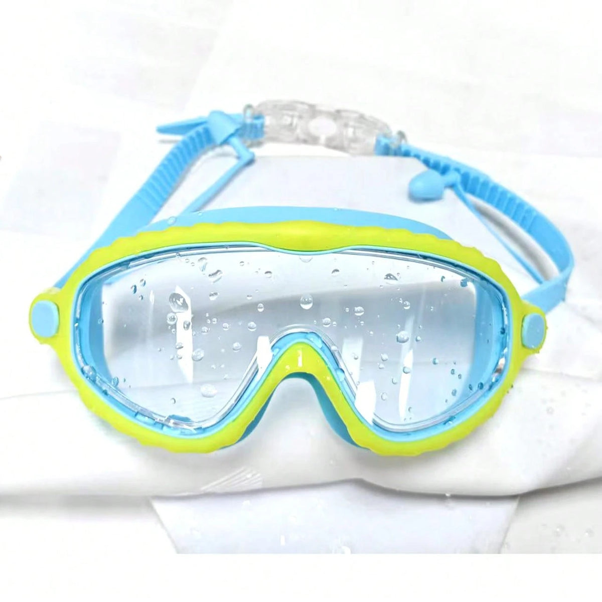 Kids Large Frame HD Anti-Fog Swimming Goggles Kids Outdoor Swimming Gear, Back To School