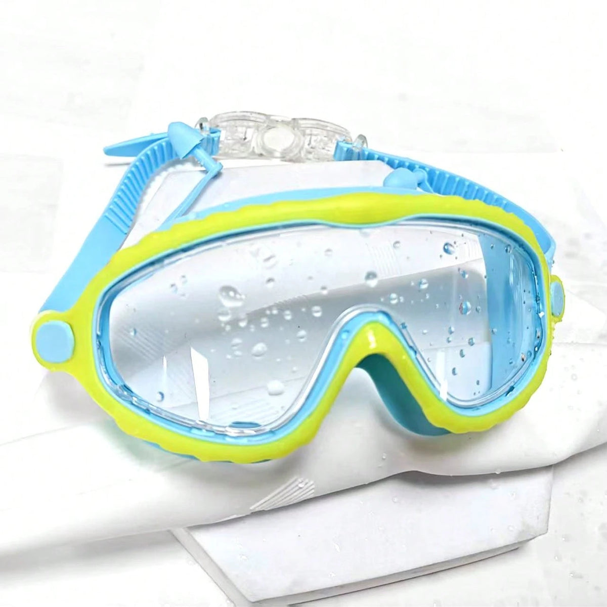 Kids Large Frame HD Anti-Fog Swimming Goggles Kids Outdoor Swimming Gear, Back To School