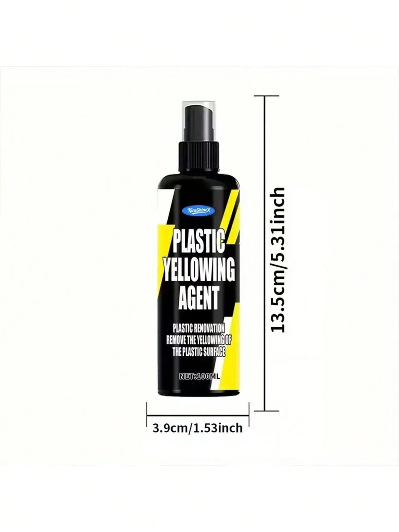 KineShineX Car Headlight Restoration Kit- Includes Headlight Polishing Compound And Repair Spray. Restores Yellowed And Hazy Headlights, Enhances Brightness. Car Accessories, Holiday Gift
