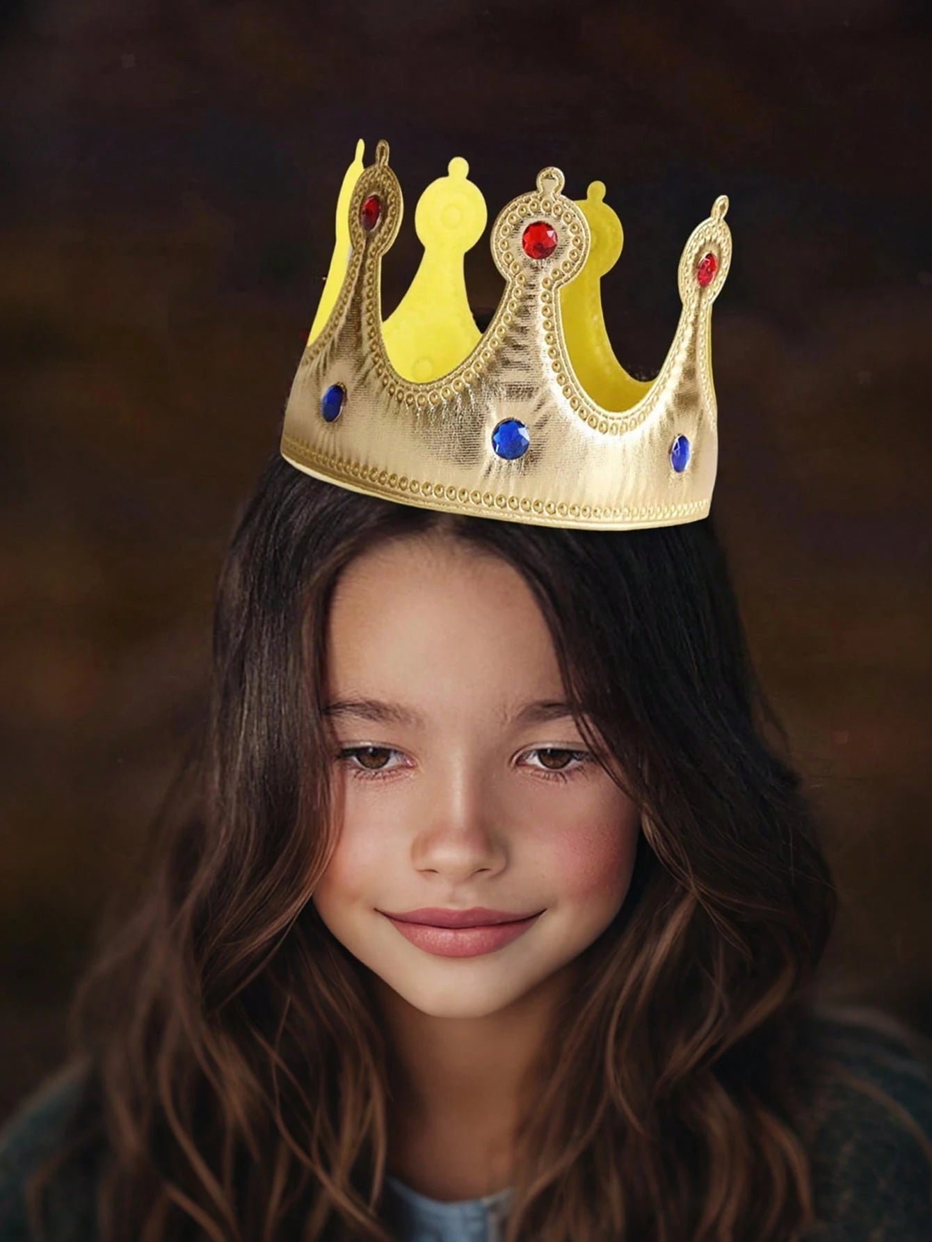 King Crown Birthday Hats For Boys Girls, Royal Birthday Crown Party Hats Set, Suitable For Birthday, Baby Shower, Kids Party- Classroom School Party Supplies, Fit For Birthday Party And Stage Perform