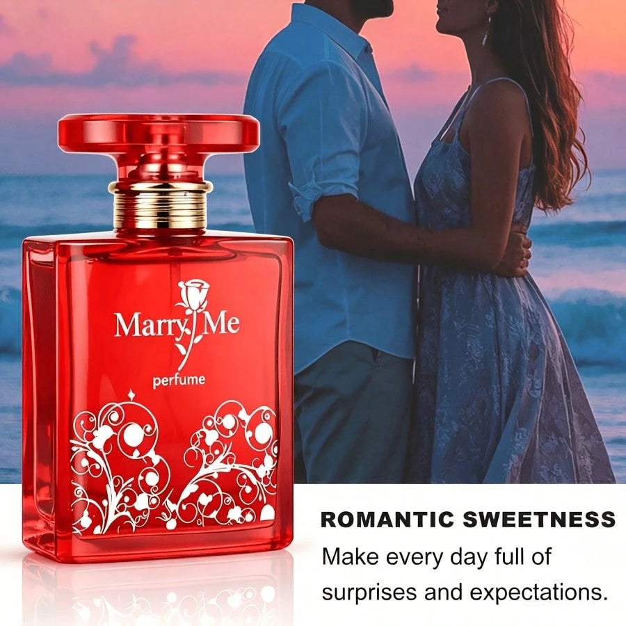 KJSK Red Lady Perfume, Floral Fragrance For Romantic Women, Lasts For 4-8 Hours, With A Concentration Of 15%-25%