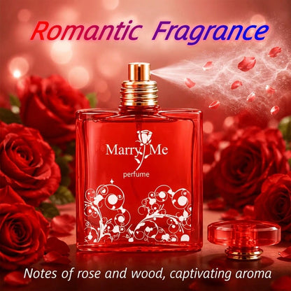 KJSK Red Lady Perfume, Floral Fragrance For Romantic Women, Lasts For 4-8 Hours, With A Concentration Of 15%-25%