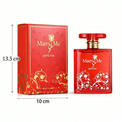 KJSK Red Lady Perfume, Floral Fragrance For Romantic Women, Lasts For 4-8 Hours, With A Concentration Of 15%-25%