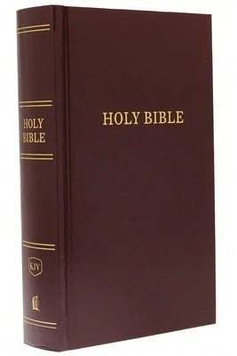 KJV, Pew Bible, Hardcover, Burgundy, Red Letter Edition (Hardcover) By Thomas Nelson