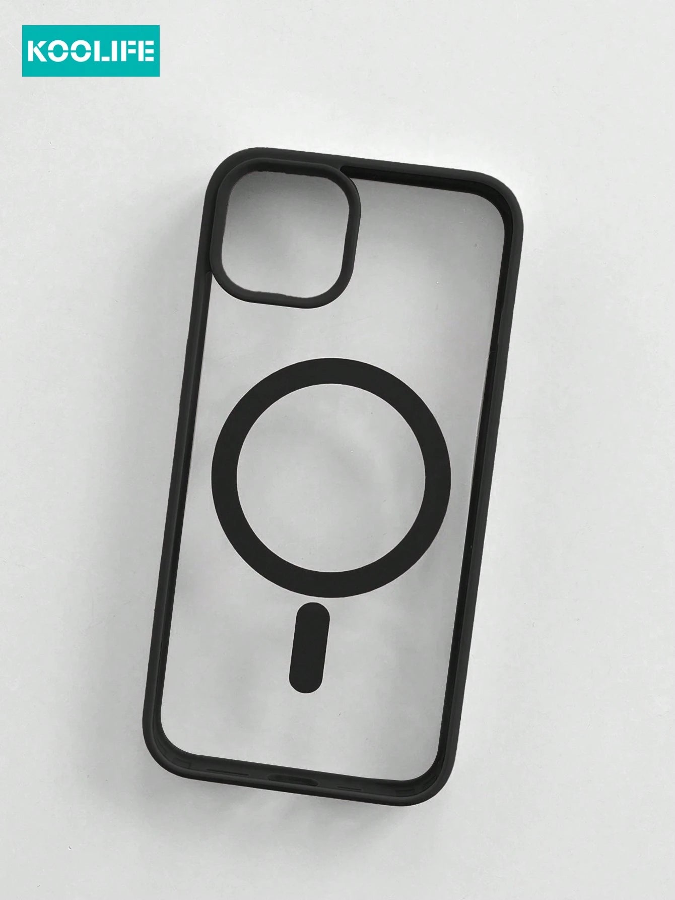Koolife 1pc Acrylic Magnetic Wireless Charging 2-In-1 Shockproof Slim Phone Case With Milk Candy Color TPU Edge For IPhone 18 Pro/18 Pro Max/17 Pro Max/17/17 Pro/17 Air/16/16 Pro Max/16 Pro/15/15 Pro