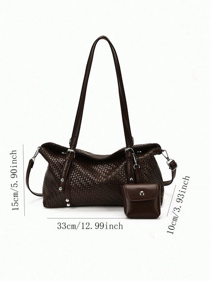 Large Capacity Women's 2026 New Autumn/Winter Fashion Versatile Exquisite Shoulder Bag Premium Underarm Bag