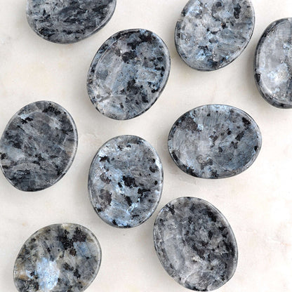 Larvikite Crystal Worry Stones