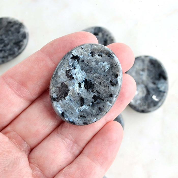 Larvikite Crystal Worry Stones