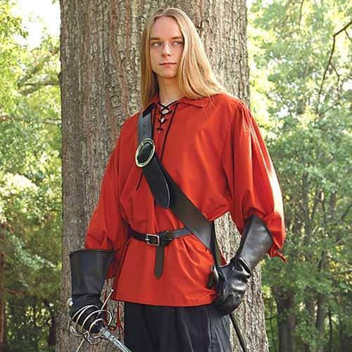 Red Renaissance Shirt
