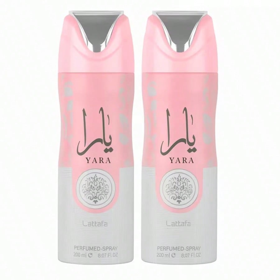 Lattafa Yara Air Freshener Unisex 10.1oz/300ml – Air Freshener, Long-Lasting, For Unisex, Sweet Floral, Pink, Suitable For Living Room