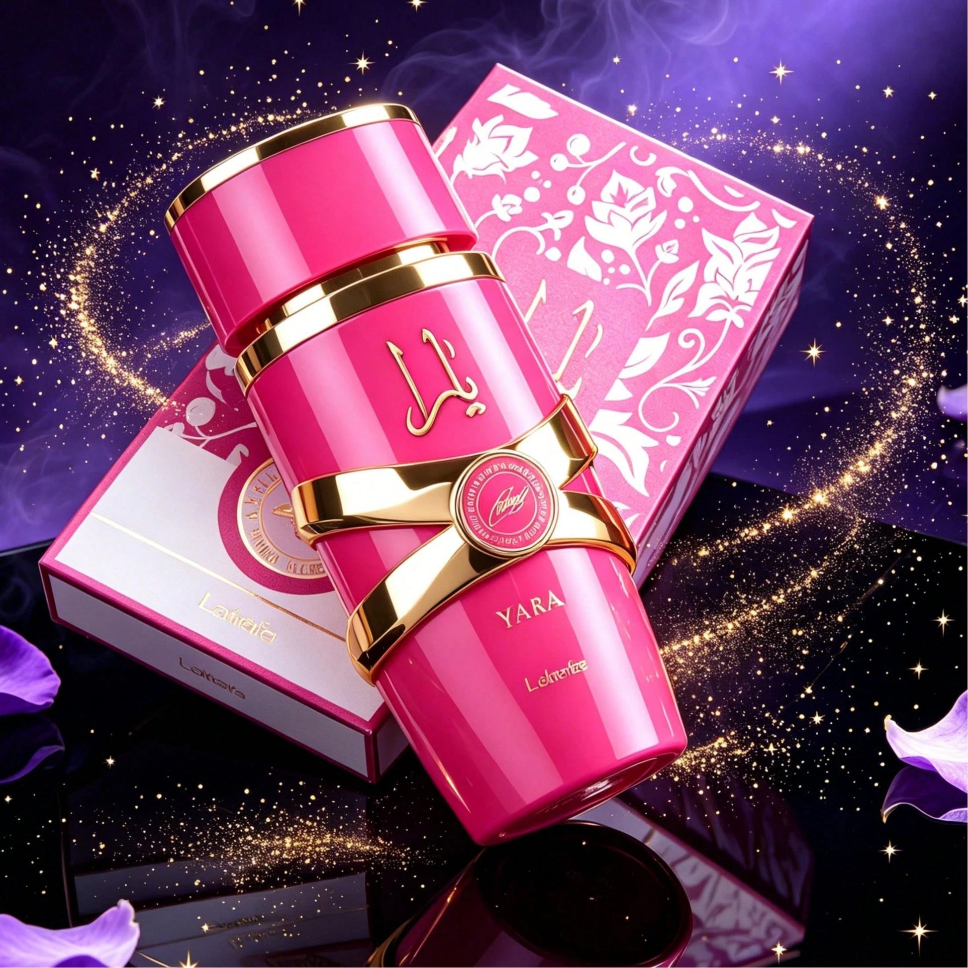 Lattafa Yara Candy For Women Eau De Parfum Spray 3.4 Ounce 100ml Long Lasting Perfume Spray Vanilla Fruity Citrus Floral Scent Natural Women Fragrance Daily Dating Travel Perfume Gift