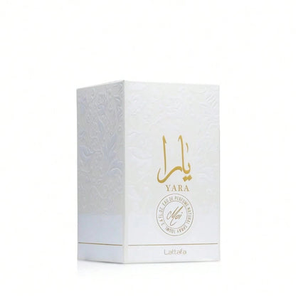 Lattafa Yara- Vanilla, Gourmand, Fruity, Floral- Eau De Parfum Long-Lasting Fragrance For Women, 3.40 Ounce/ 100 Ml