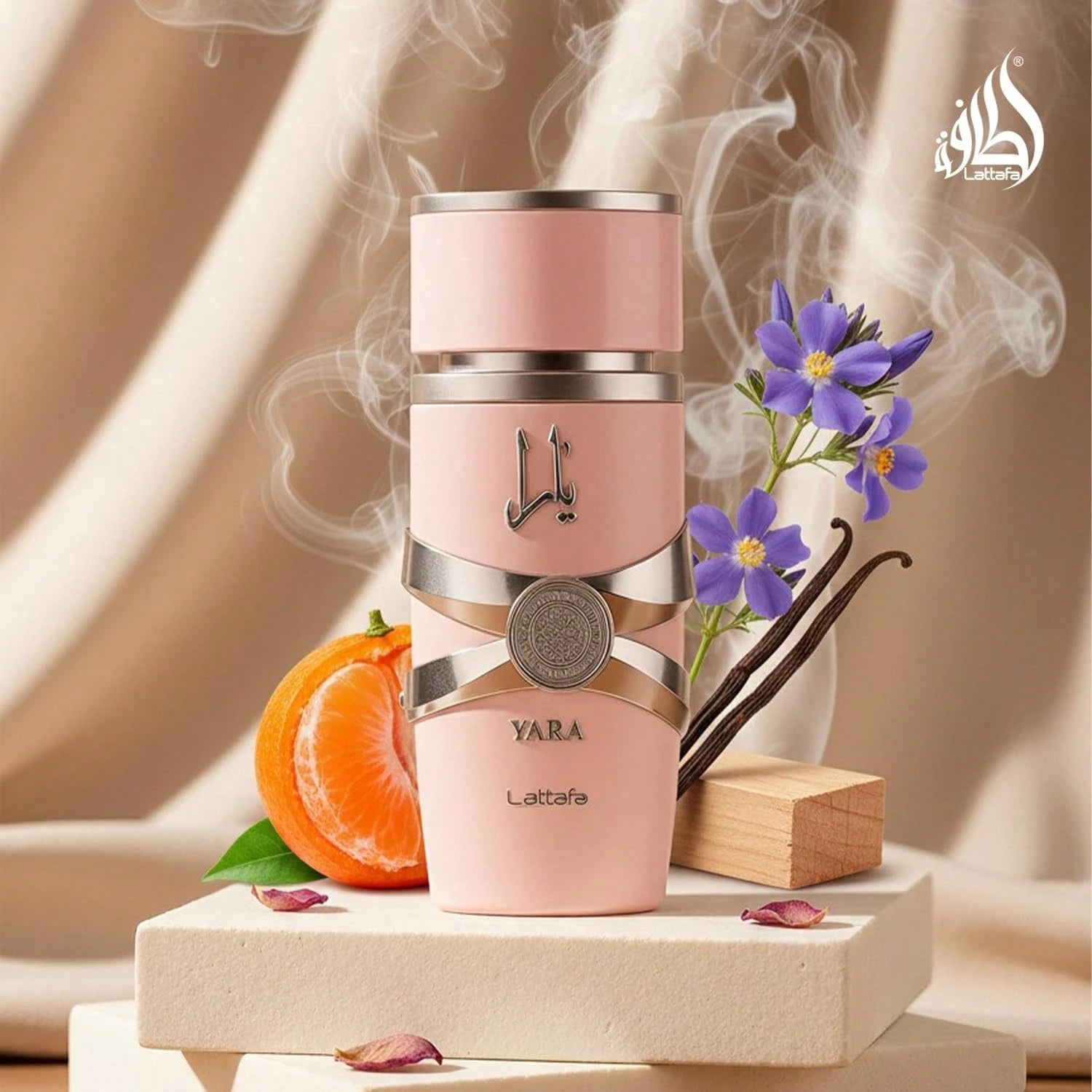 Lattafa Yara- Vanilla, Gourmand, Fruity, Floral- Eau De Parfum Long-Lasting Fragrance For Women, 3.40 Ounce/ 100 Ml