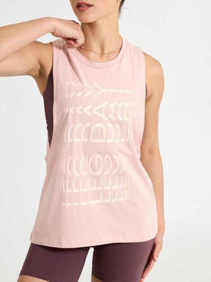 Leg Day Tank - Strawberry Milk